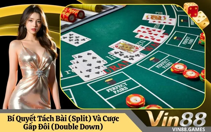 Bí Quyết Tách Bài (Split) Và Cược Gấp Đôi (Double Down)