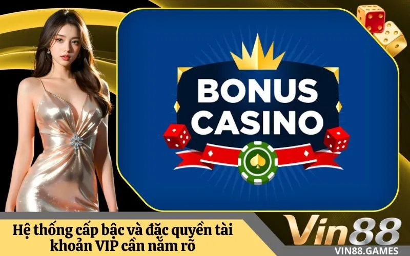 Hệ thống cấp bậc và đặc quyền tài khoản VIP cần nắm rõ