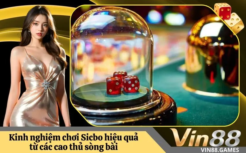 Kinh nghiệm chơi Sicbo hiệu quả từ các cao thủ sòng bài