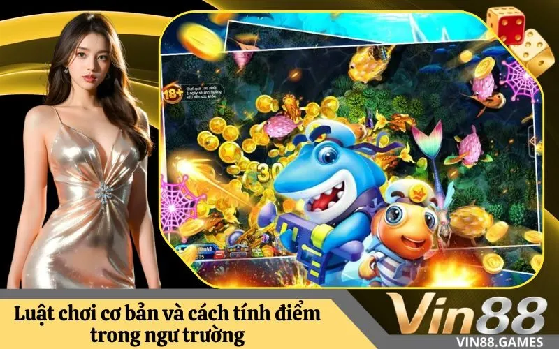 Luật chơi cơ bản và cách tính điểm trong ngư trường