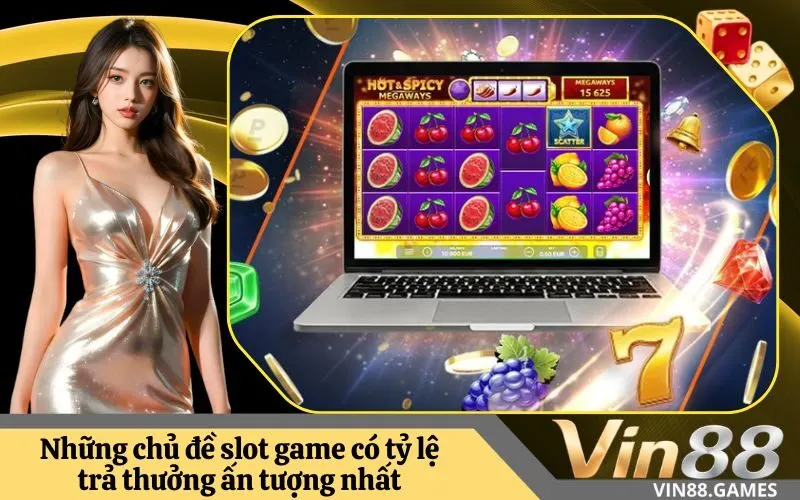 Những chủ đề slot game có tỷ lệ trả thưởng ấn tượng nhất