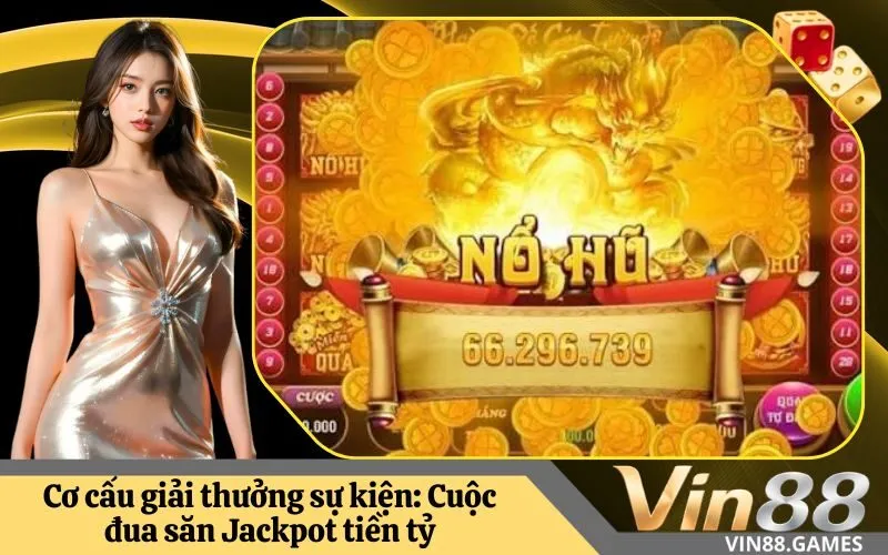 Cơ cấu giải thưởng sự kiện Cuộc đua săn Jackpot tiền tỷ